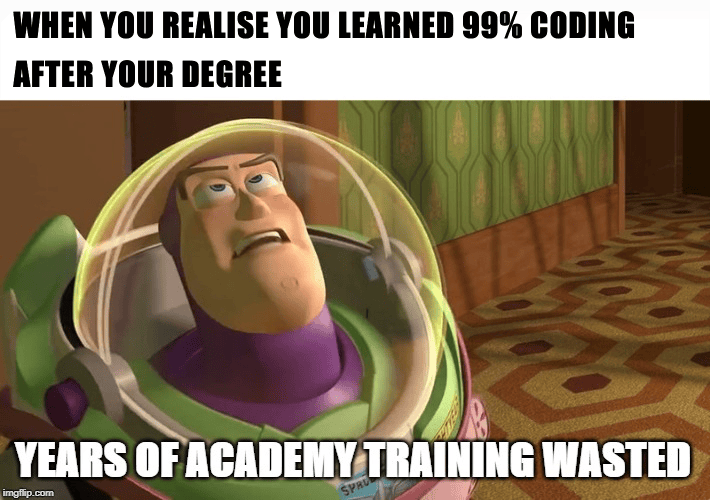 Degrees are worthless meme