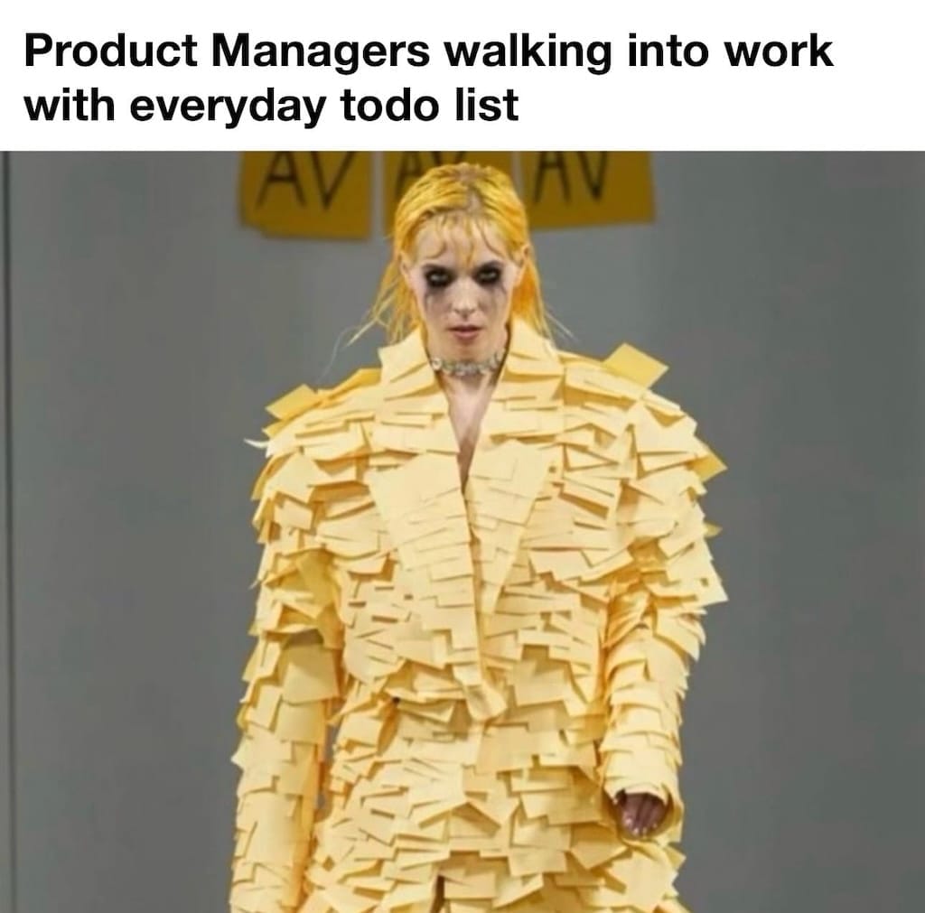 Product Managers and Sticky Notes