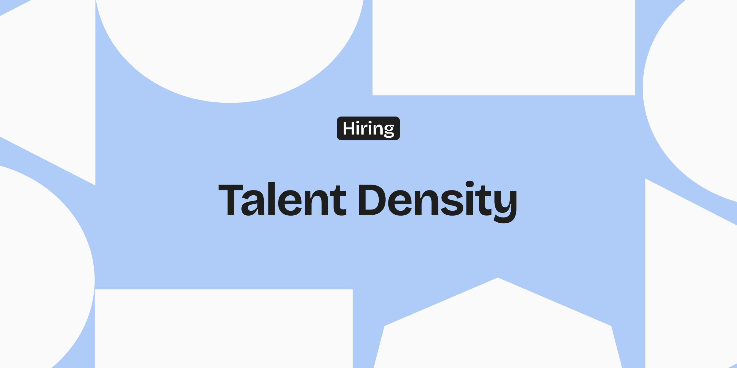 Talent Density