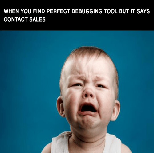 Contact sales to solve the production issue
