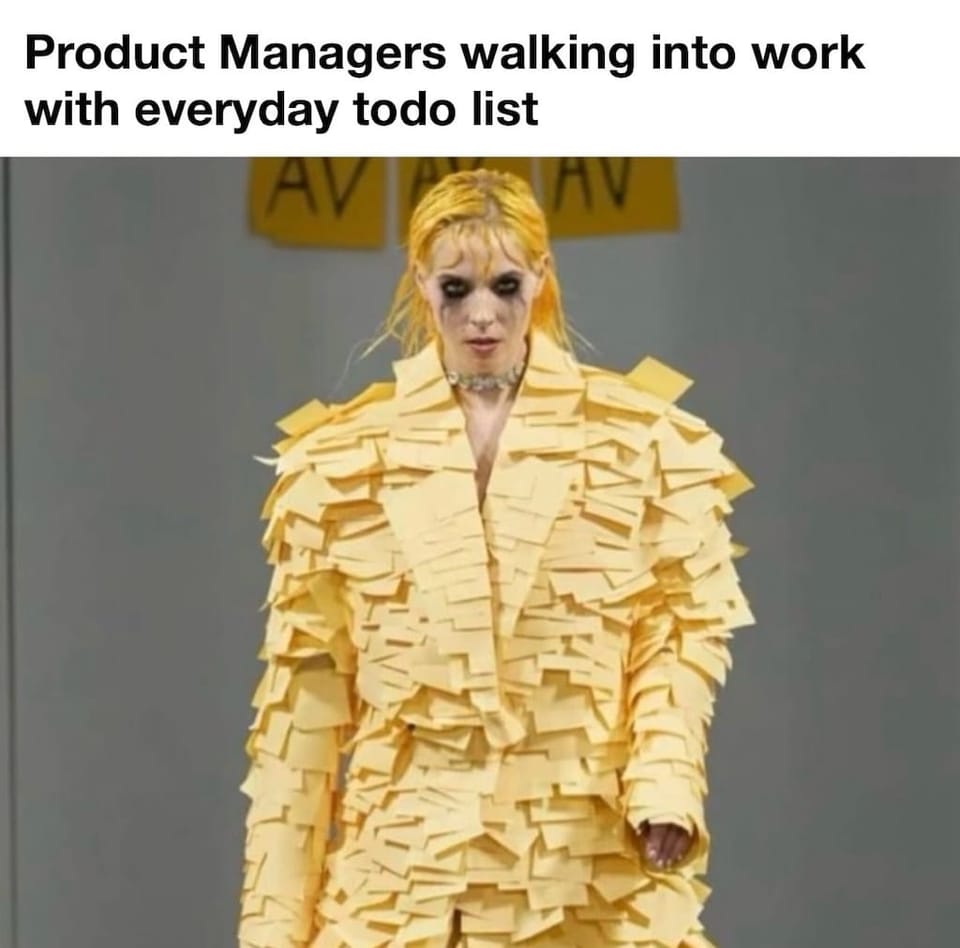 Product Managers and Sticky Notes